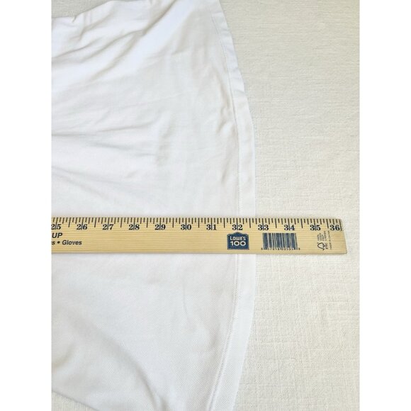 L'Etoile Sport Mesh Zip Performance Mini Dress Women's Small White Preppy Tennis - Picture 6 of 8